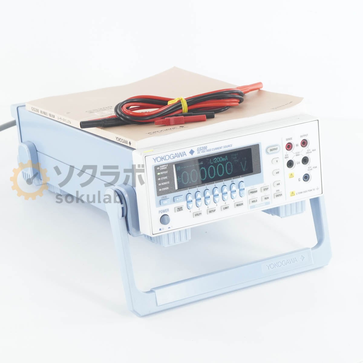 [DW]USED 8���ݾ� YOKOGAWA GS200 GS210-1-M/MON/C10 DC VOLTAGE/CURRENT SOURCE ���� ľή�Ű�/��ή�� [08472-0258]