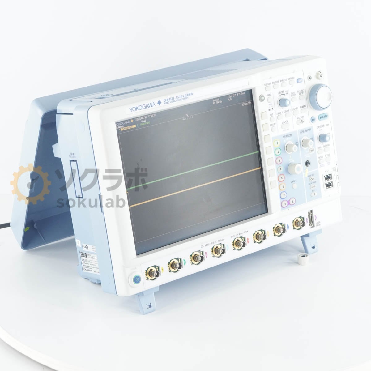 [DW]USED 8���ݾ� YOKOGAWA DLM4038 -D-HJ/B5/P8/E1 350MHz 2.5GS/s MIXED SIGNAL OSCILLOSCOPE ���� �ߥå����ɥ����ʥ륪������������ [08472-0268]