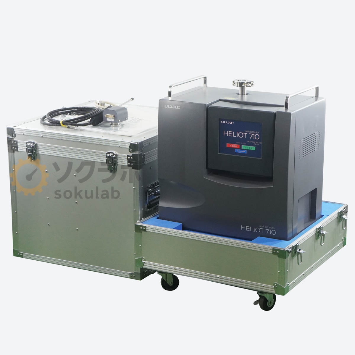 [DW]USED 8���ݾ� ULVAC HELiOT 710 HELIOT712W1AS72 model 712W1 Leak Detector ����Хå� �꡼���ǥ��ƥ����� [08472-0306]