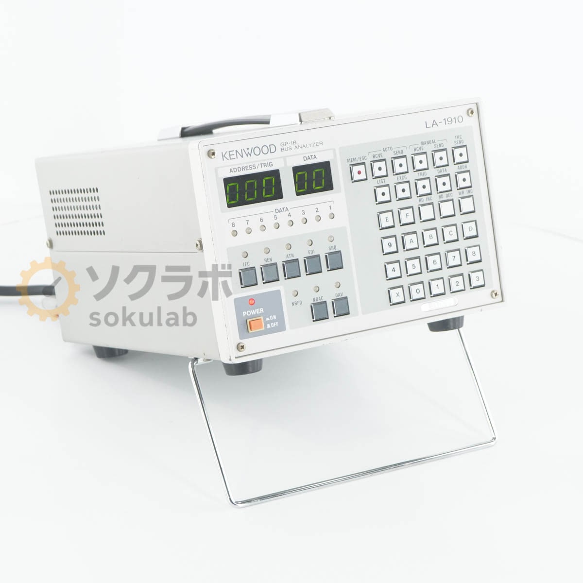 [DW]USED 8���ݾ� KENWOOD LA-1910 GP-IB BUS ANALYZER ���󥦥å� GP-IB�Х����ʥ饤���� [08429-0002]