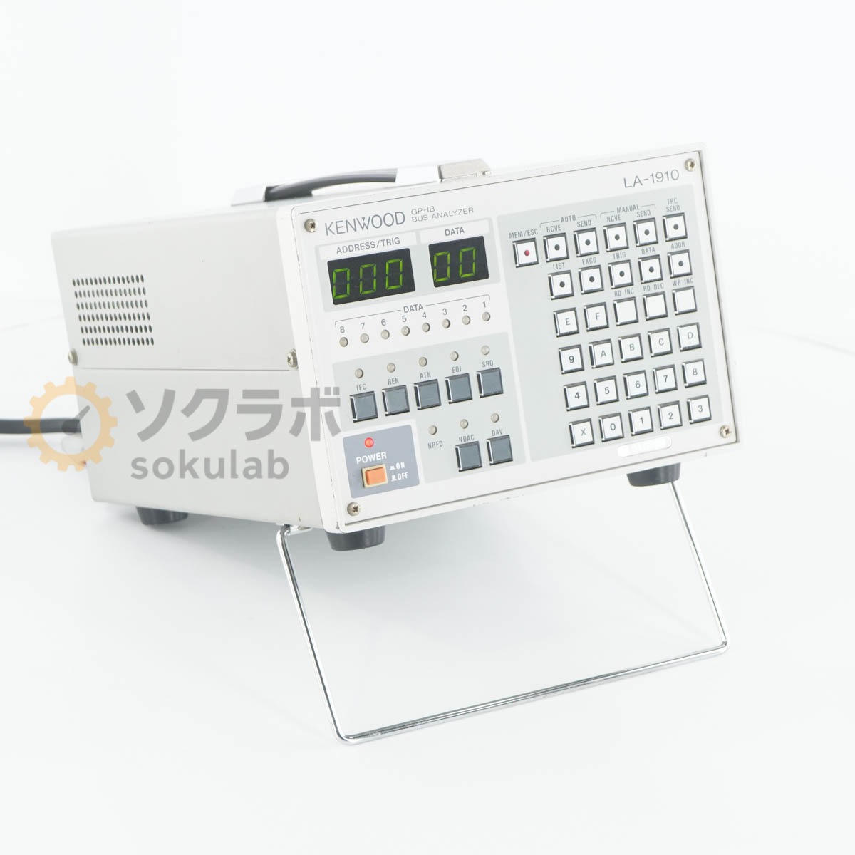 [DW]USED 8���ݾ� KENWOOD LA-1910 GP-IB BUS ANALYZER ���󥦥å� GP-IB�Х����ʥ饤���� [08429-0002]