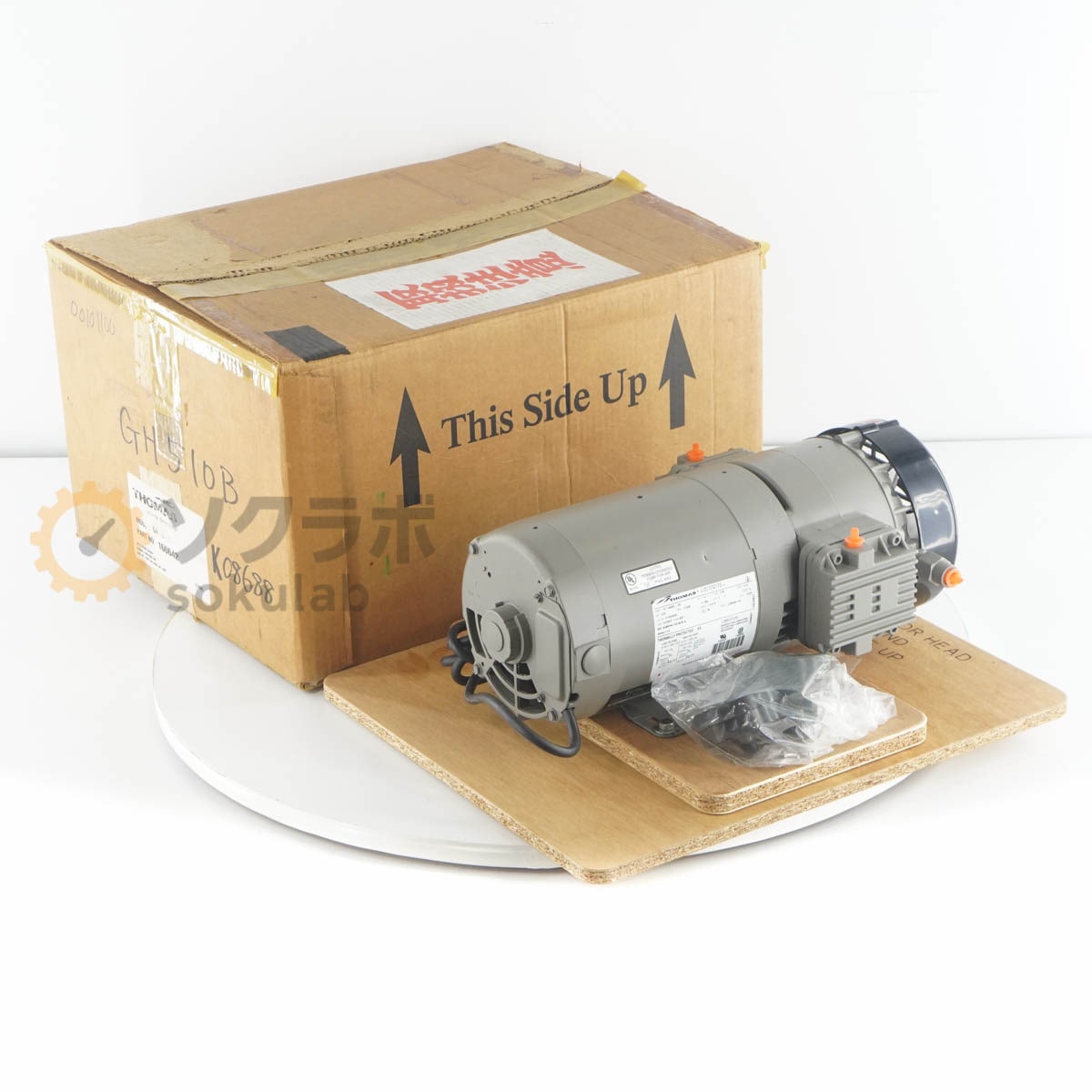 [PG]USED 8���ݾ� THOMAS GH-510B 160642 ����ץ�å��� �Х��塼��ݥ�� COMPRESSOR VACUUM PUMP [08429-0021]