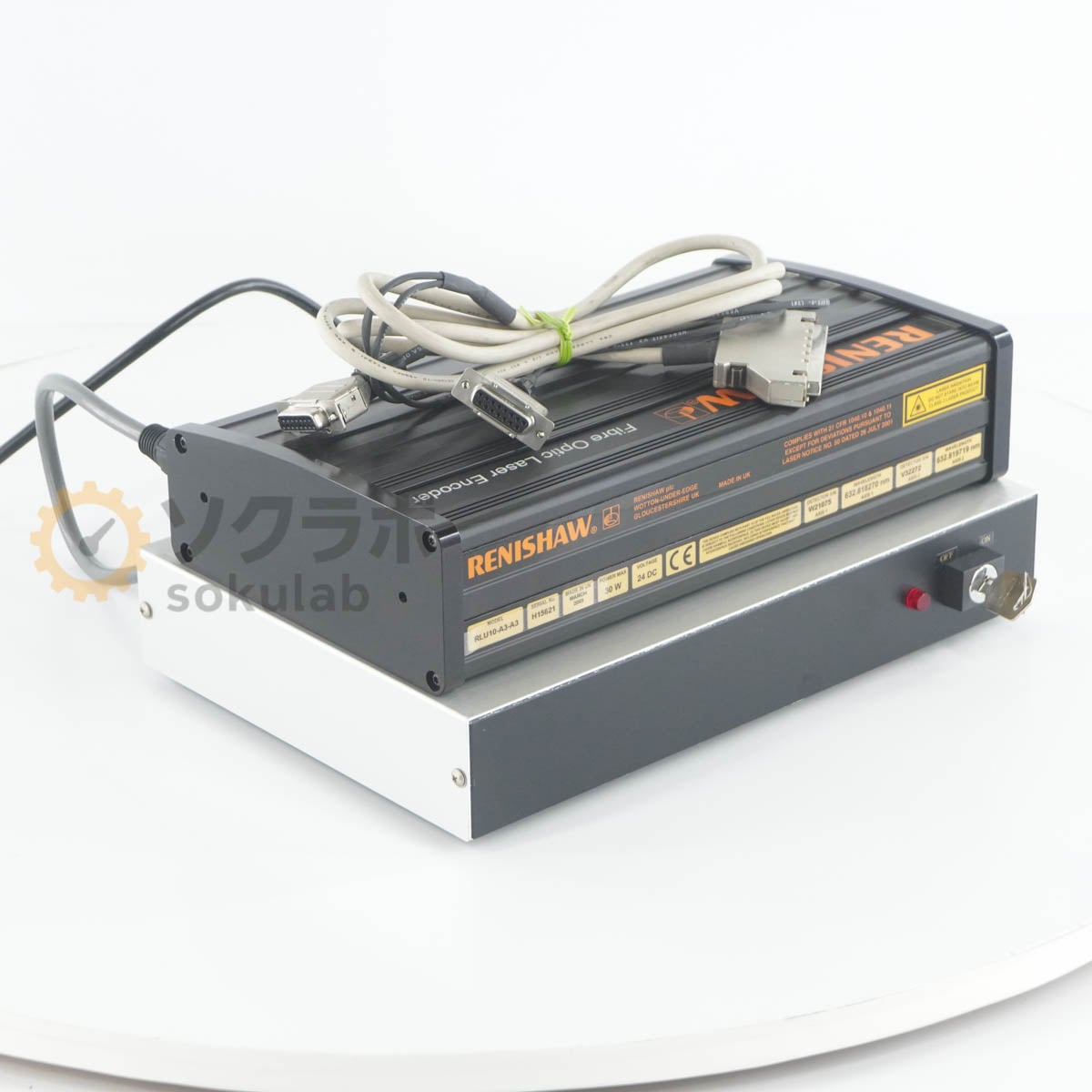 [DW]USED 8���ݾ� RENISHAW RLU10-A3-A3 Fiber Optic Laser Encoder ��˥��硼 ���ե����� �졼�������󥳡����� ���ķ� [08429-0023]