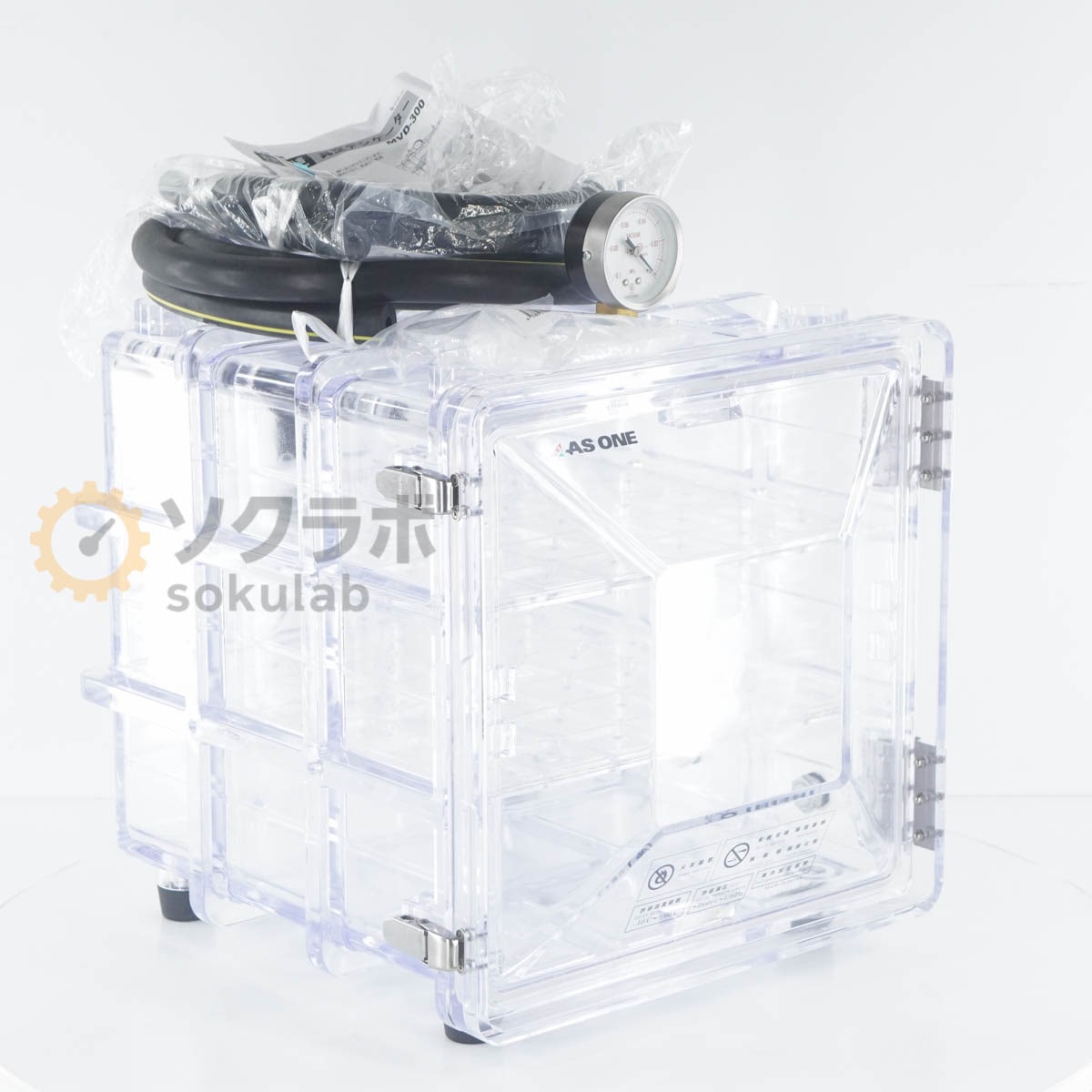 [DW]USED 8���ݾ� AS ONE MVD-300 Molded Vacuum Desiccator ������� ���������ǥ��������� [08429-0029]