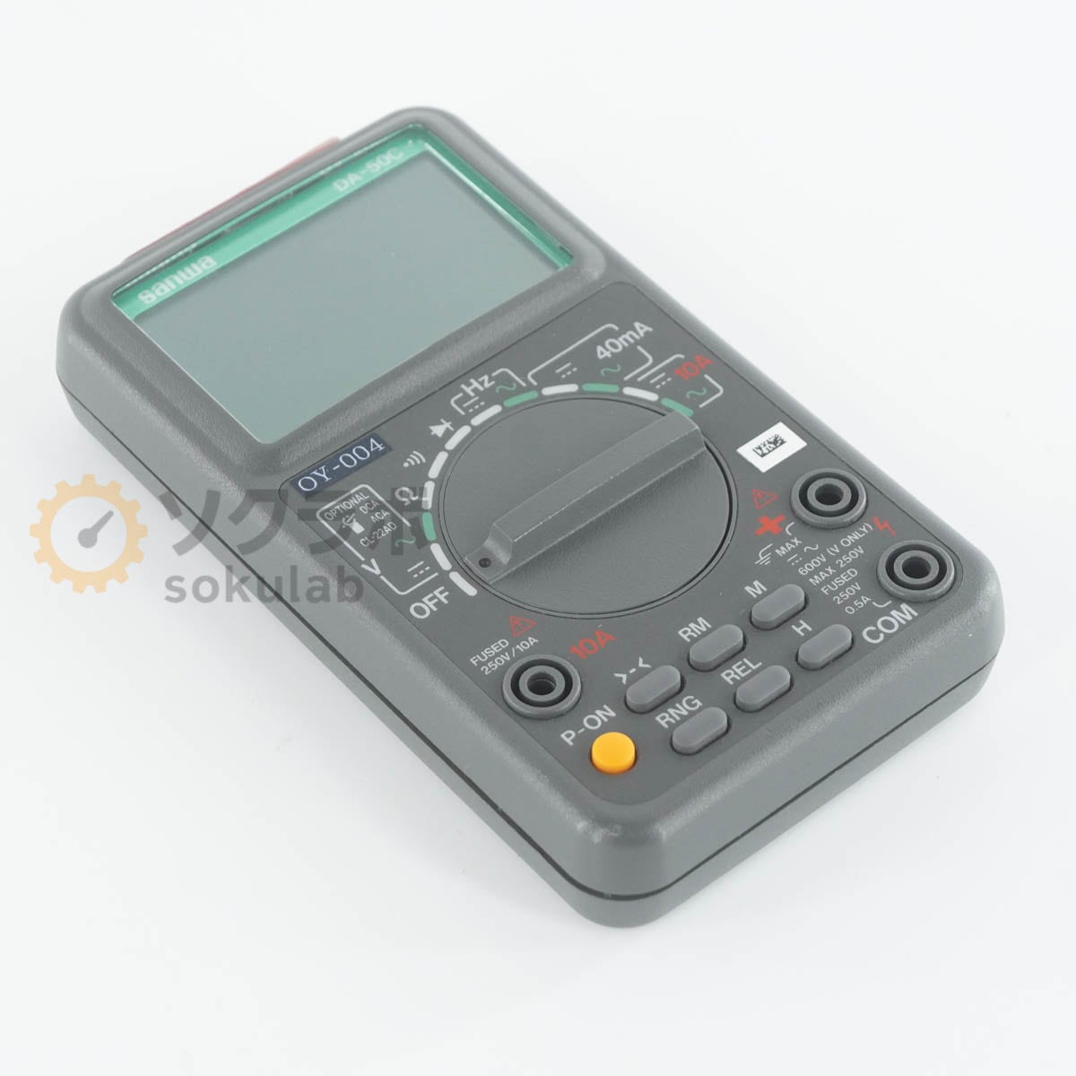 [JB]USED �ݾڤʤ� sanwa DA-50C DMM DIGITAL MULTIMETER �����ŵ��״� �ǥ�����ޥ���᡼���� [08429-0050]