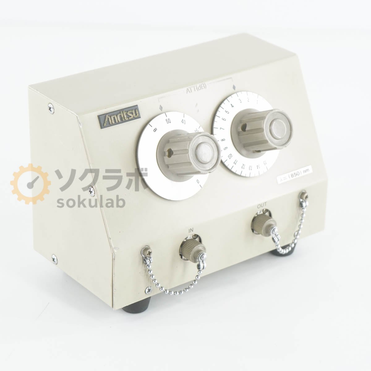 [DW]USED 8���ݾ� Anritsu MN95C OPTICAL VARIABLE ATTENUATOR ������ �����Ѹ���� ���åƥ͡����� [08429-0057]