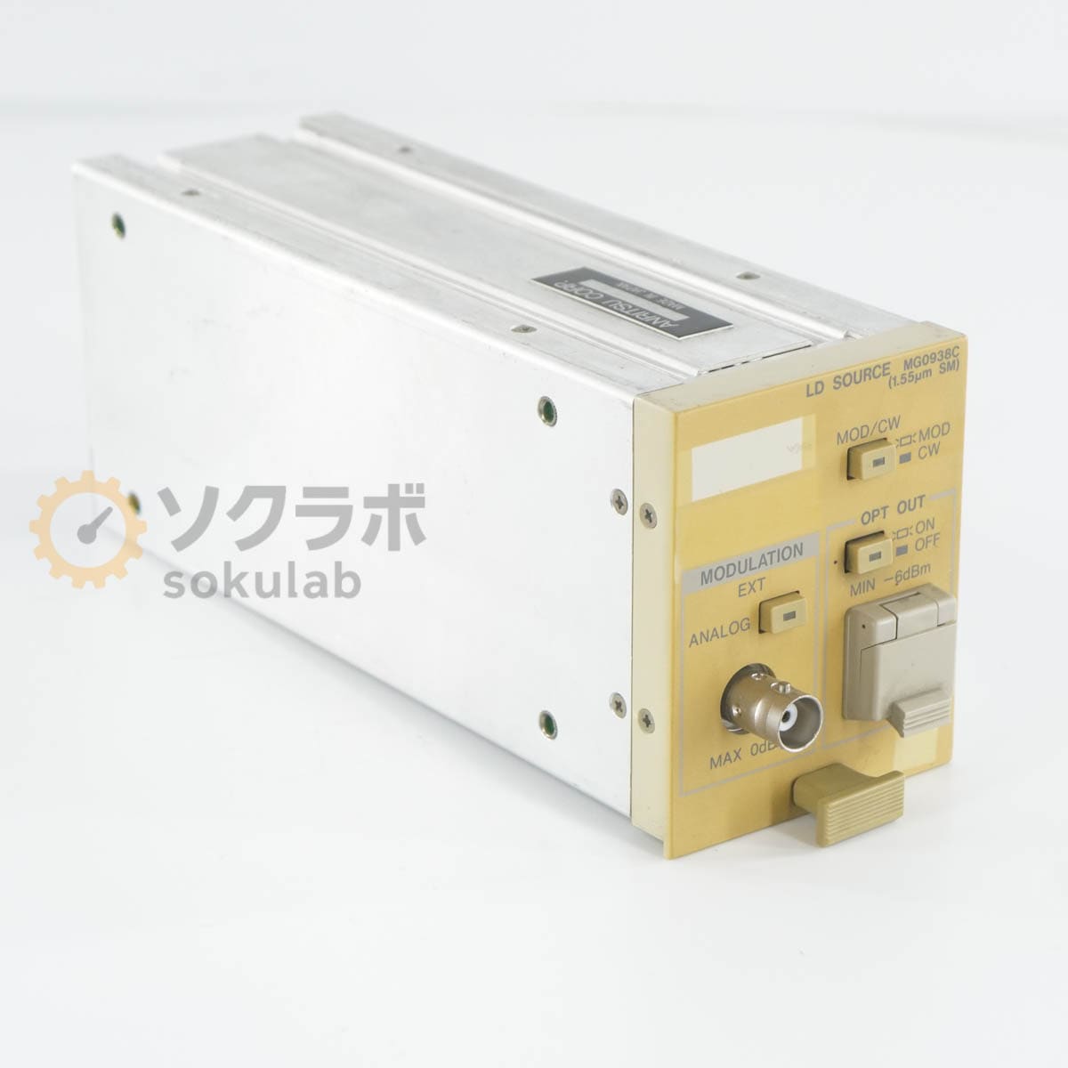 [DW]USED 8���ݾ� Anritsu MG0938C 1.55��m SM LD SOURCE ������ LD���� [08429-0060]