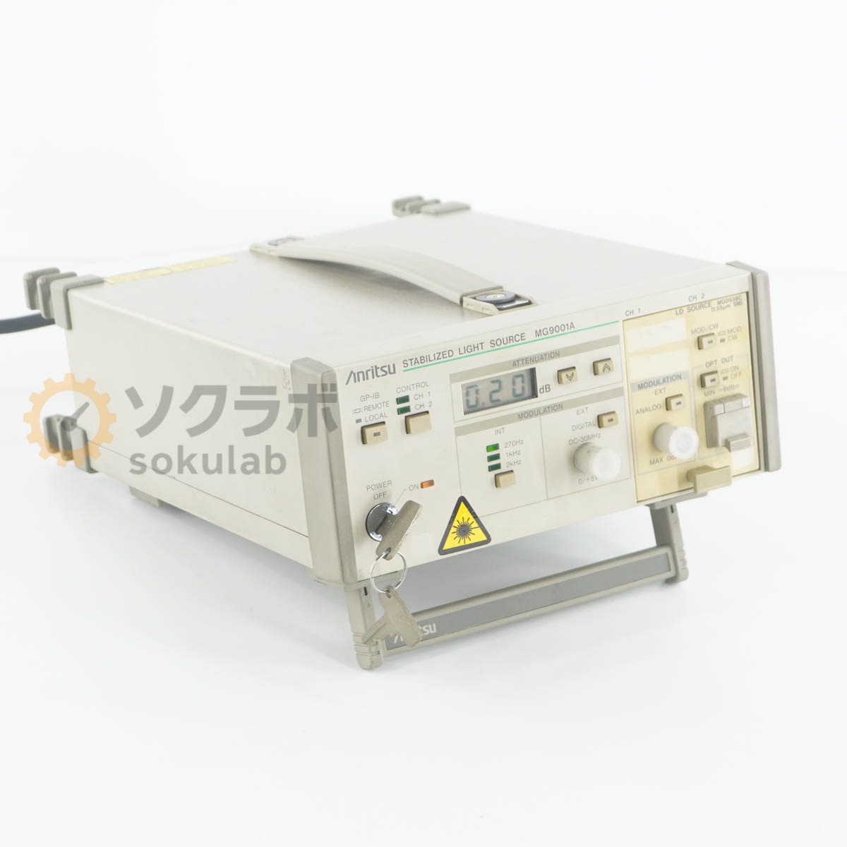 [DW]USED 8���ݾ� Anritsu MG9001A STABILIZED LIGHT SOURCE ������ ���경���� [08429-0071]