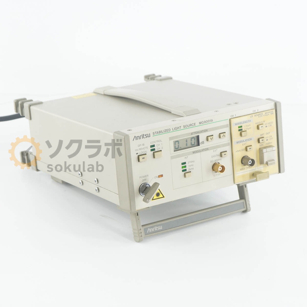 [DW]USED 8���ݾ� Anritsu MG9001A STABILIZED LIGHT SOURCE ������ ���경���� [08429-0072]
