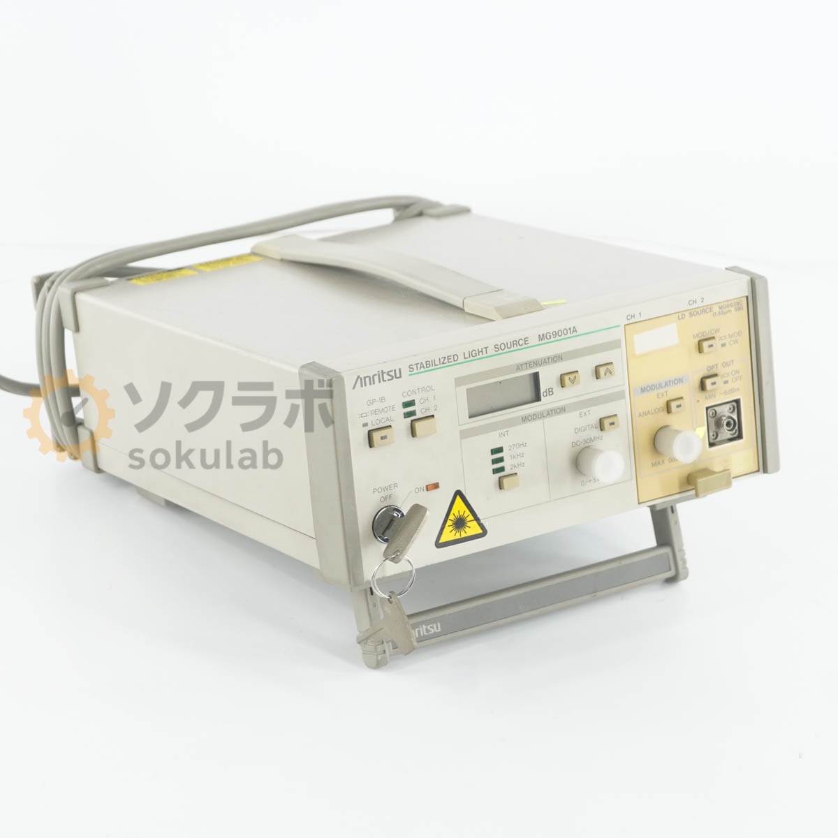 [JB]USED �ݾڤʤ� Anritsu MG9001A STABILIZED LIGHT SOURCE ������ ���경���� [08429-0073]
