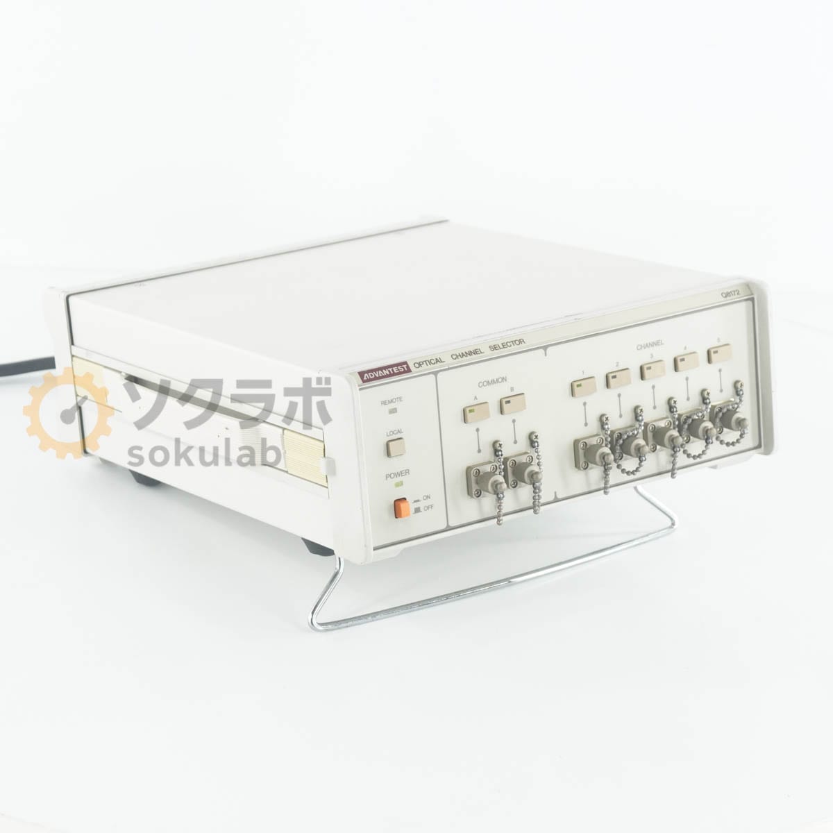 [DW]USED 8���ݾ� ADVANTEST Q8172 OPTICAL CHANNEL SELECTOR ���ɥХ�ƥ��� �������ͥ륻�쥯���� ���ץƥ���������ͥ륻�쥯���� [08429-0085]