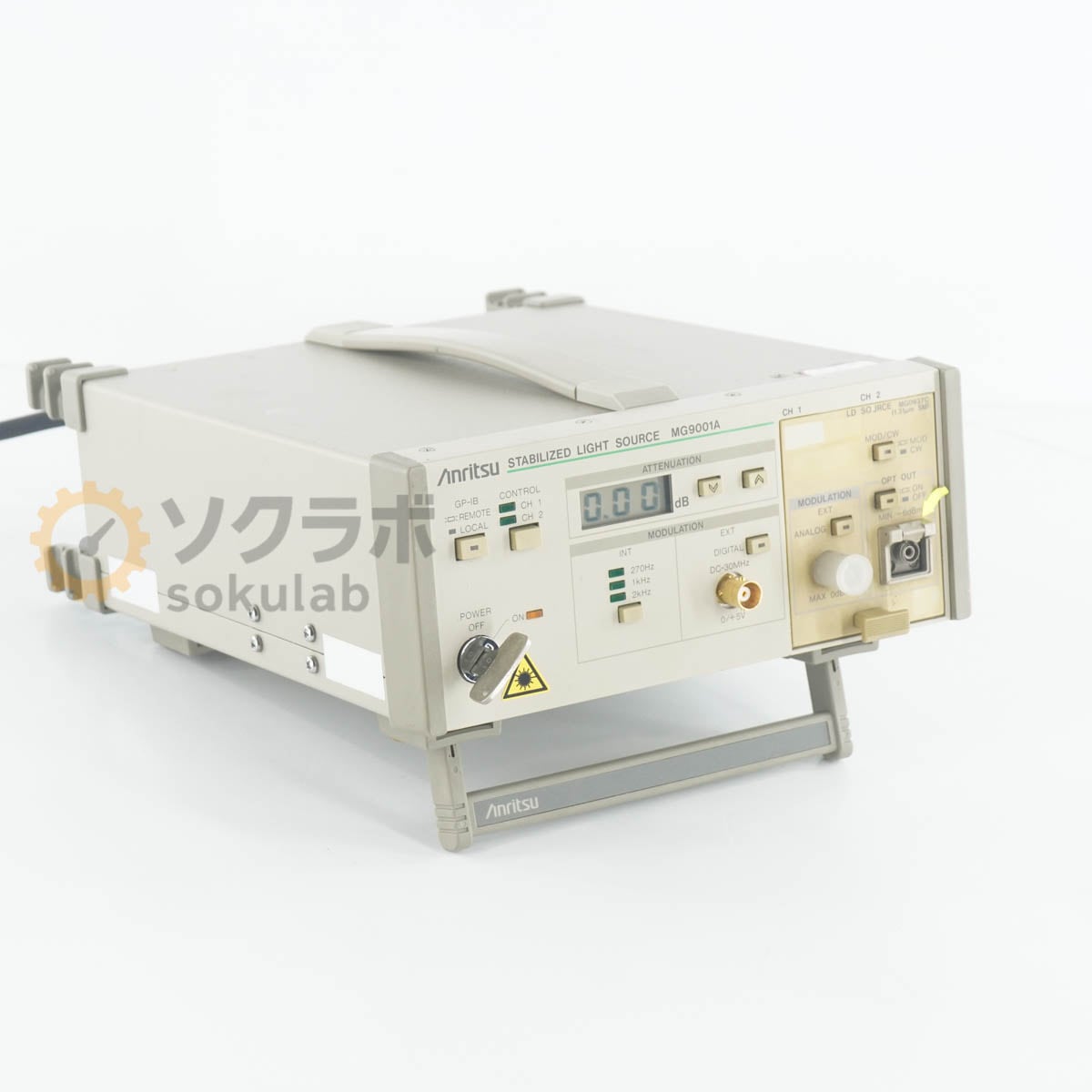 [JB]USED �ݾڤʤ� Anritsu MG9001A STABILIZED LIGHT SOURCE ������ ���경���� [08429-0092]