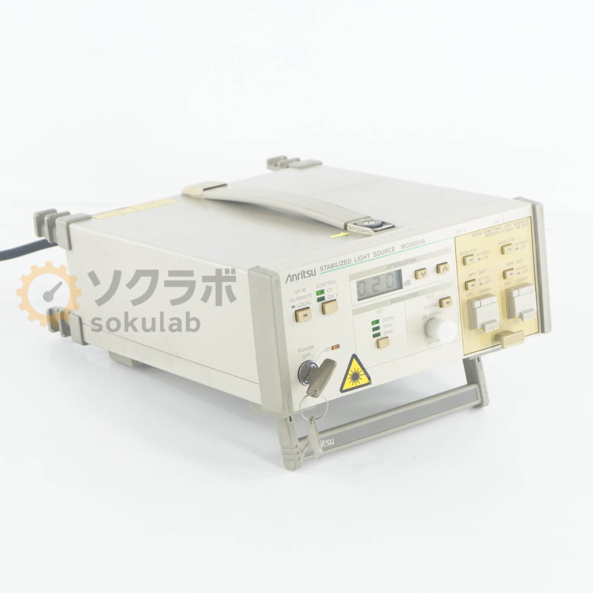 [DW]USED 8���ݾ� Anritsu MG9001A STABILIZED LIGHT SOURCE ������ ���경���� [08429-0093]