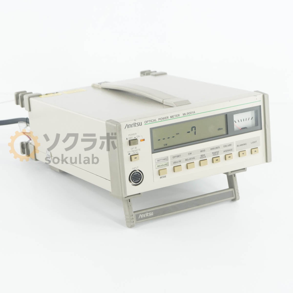 [DW]USED 8���ݾ� Anritsu ML9001A OPTICAL POWER METER ������ ���ѥ�᡼���� ���ץƥ�����ѥ�᡼���� [08429-0094]