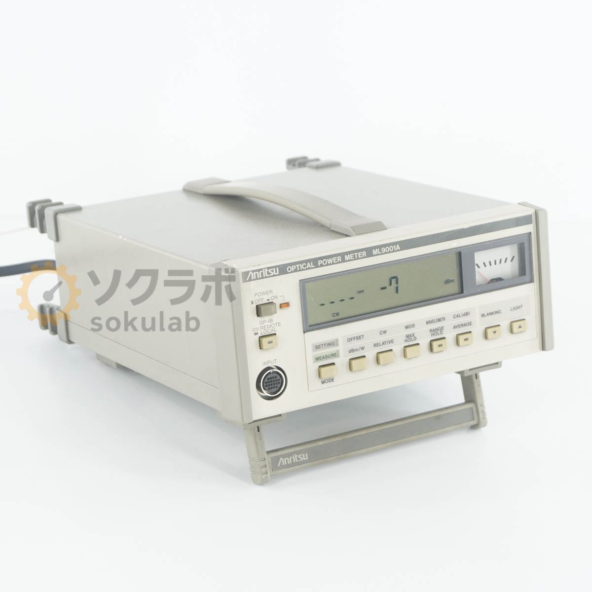 [DW]USED 8���ݾ� Anritsu ML9001A OPTICAL POWER METER ������ ���ѥ�᡼���� ���ץƥ�����ѥ�᡼���� [08429-0095]