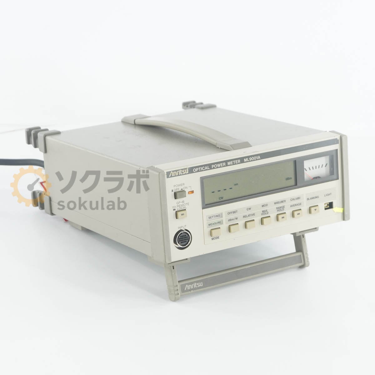 [DW]USED 8���ݾ� Anritsu ML9001A OPTICAL POWER METER ������ ���ѥ�᡼���� ���ץƥ�����ѥ�᡼���� [08429-0096]