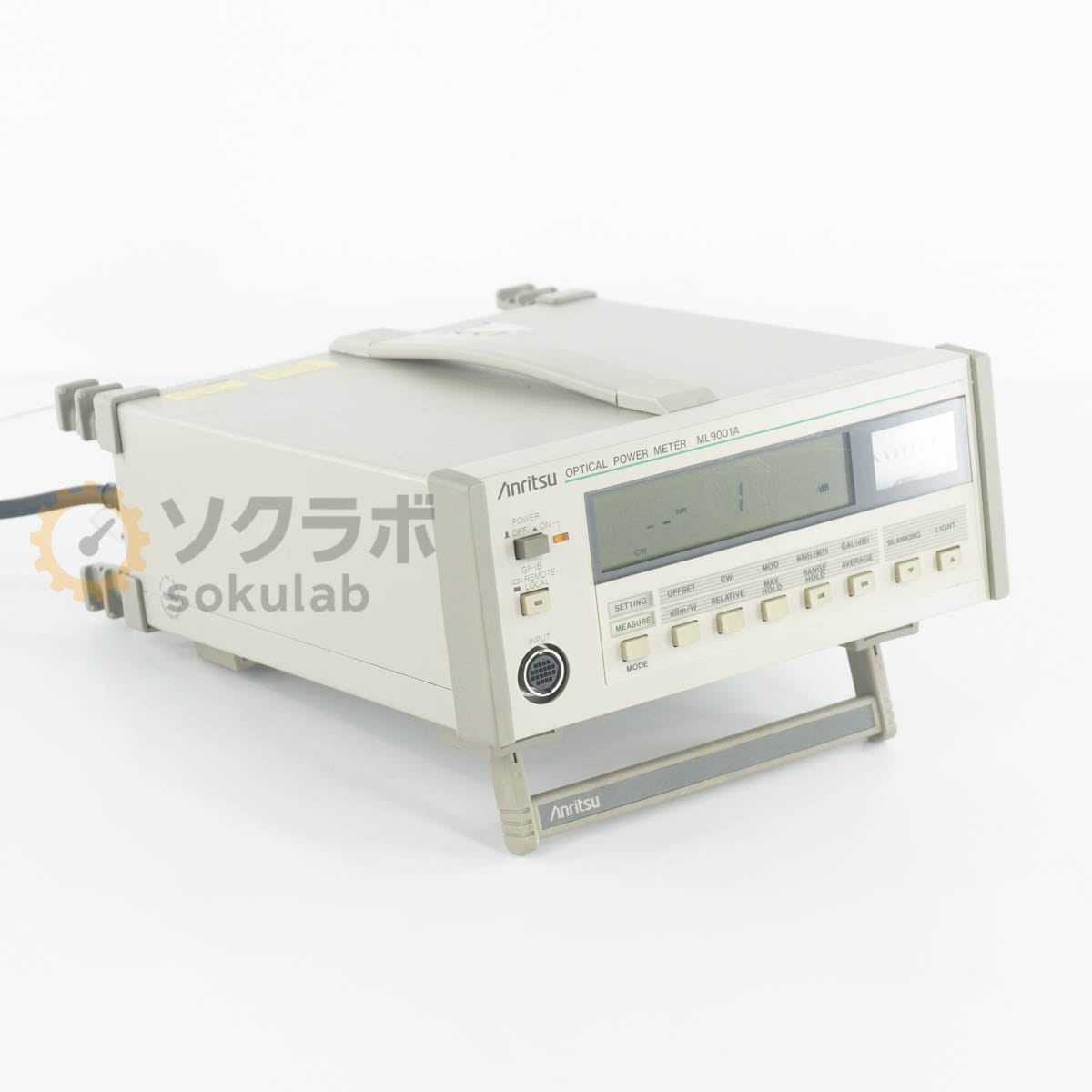 [DW]USED 8���ݾ� Anritsu ML9001A OPTICAL POWER METER ������ ���ѥ�᡼���� ���ץƥ�����ѥ�᡼���� [08429-0097]
