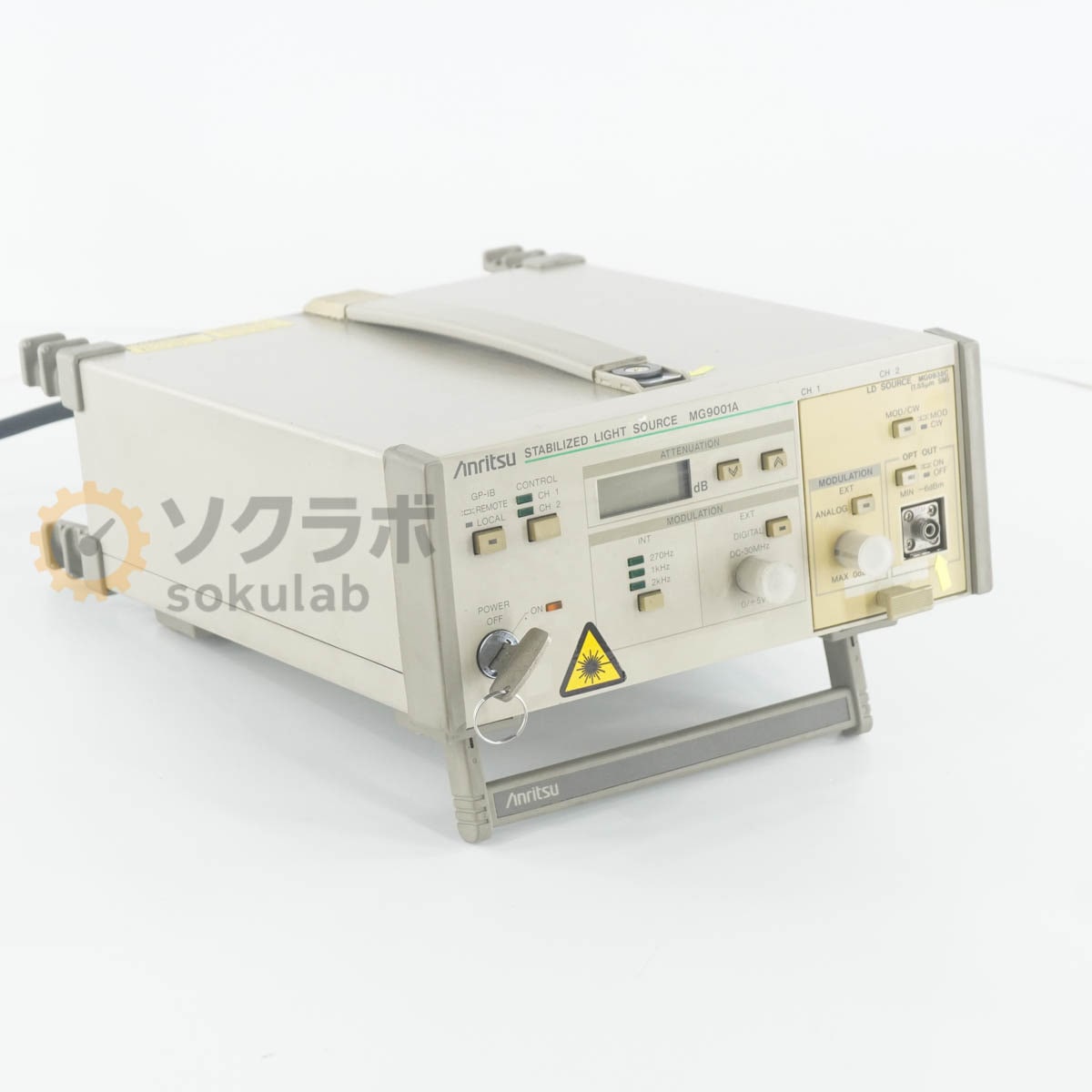[JB]USED �ݾڤʤ� Anritsu MG9001A STABILIZED LIGHT SOURCE ������ ���경���� [08429-0107]