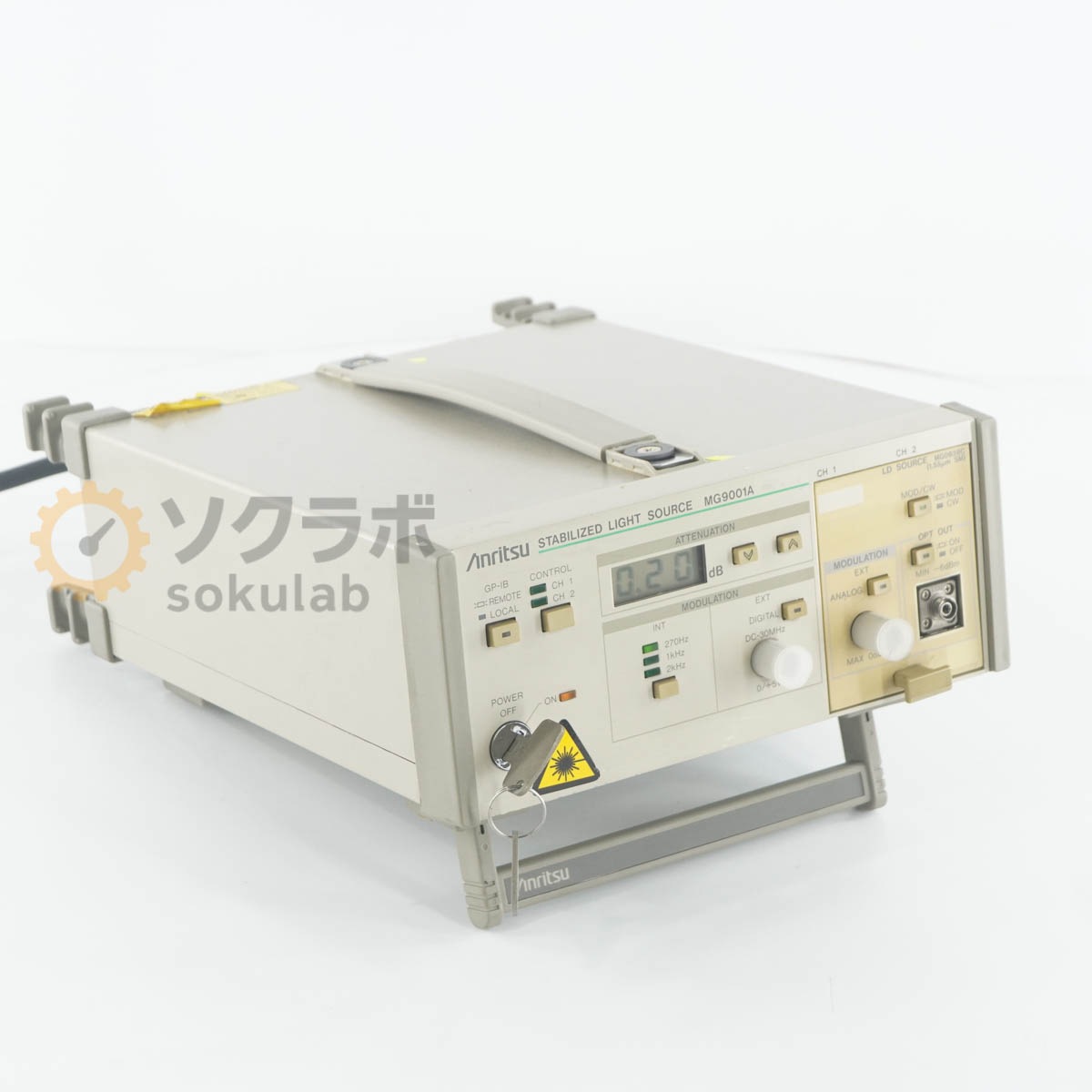 [DW]USED 8���ݾ� Anritsu MG9001A STABILIZED LIGHT SOURCE ������ ���경���� [08429-0110]