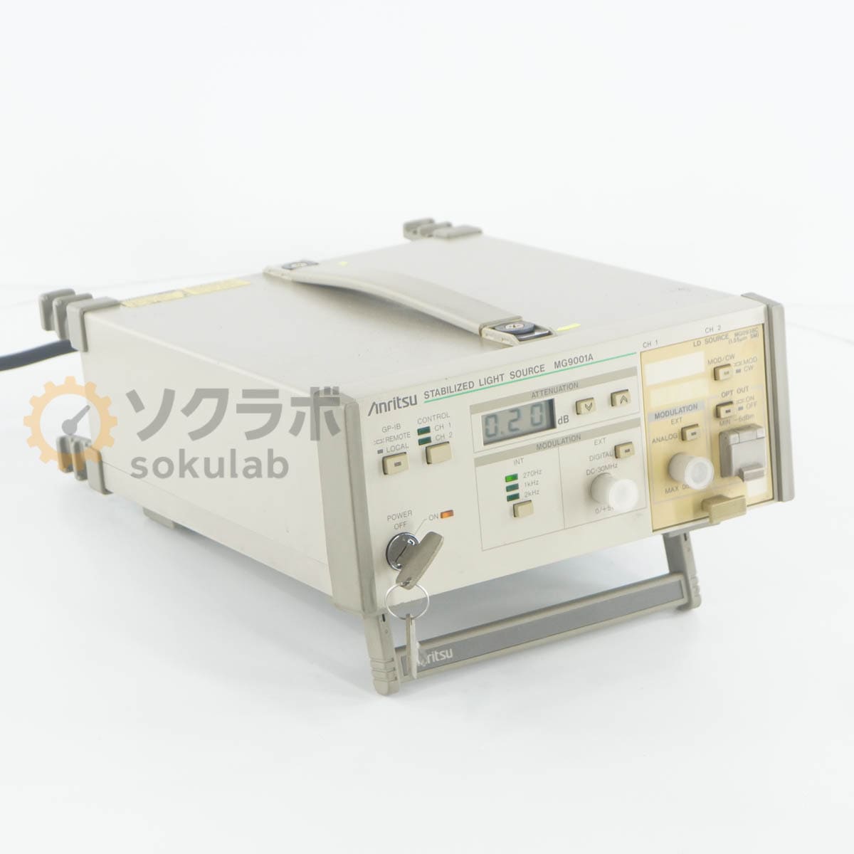 [DW]USED 8���ݾ� Anritsu MG9001A STABILIZED LIGHT SOURCE ������ ���경���� [08429-0111]