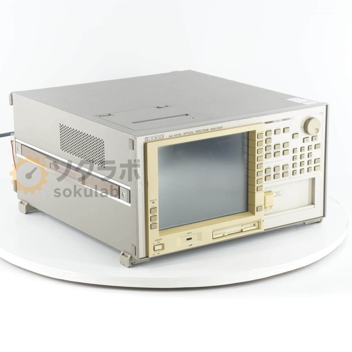 [DW]USED 8���ݾ� ANDO AQ-6315C OPTICAL SPECTRUM ANALYZER OSA ��ƣ�ŵ� �����ڥ��ȥ�ॢ�ʥ饤���� �����ڥ��� [08429-0115]