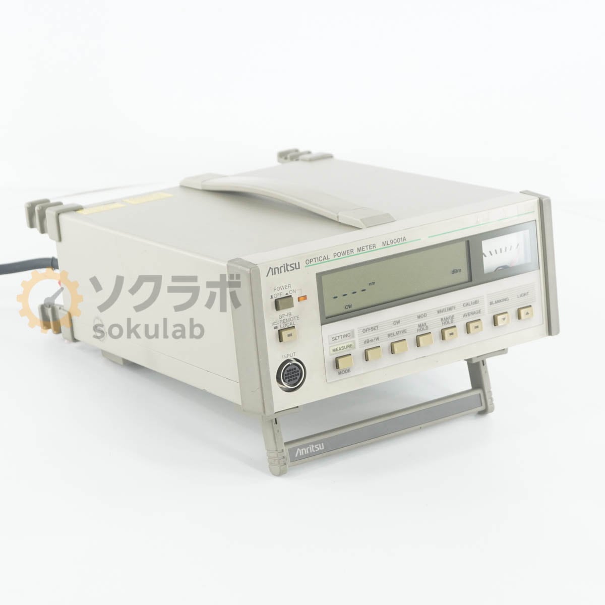 [DW]USED 8���ݾ� Anritsu ML9001A OPTICAL POWER METER ������ ���ѥ�᡼���� ���ץƥ�����ѥ�᡼���� [08429-0124]