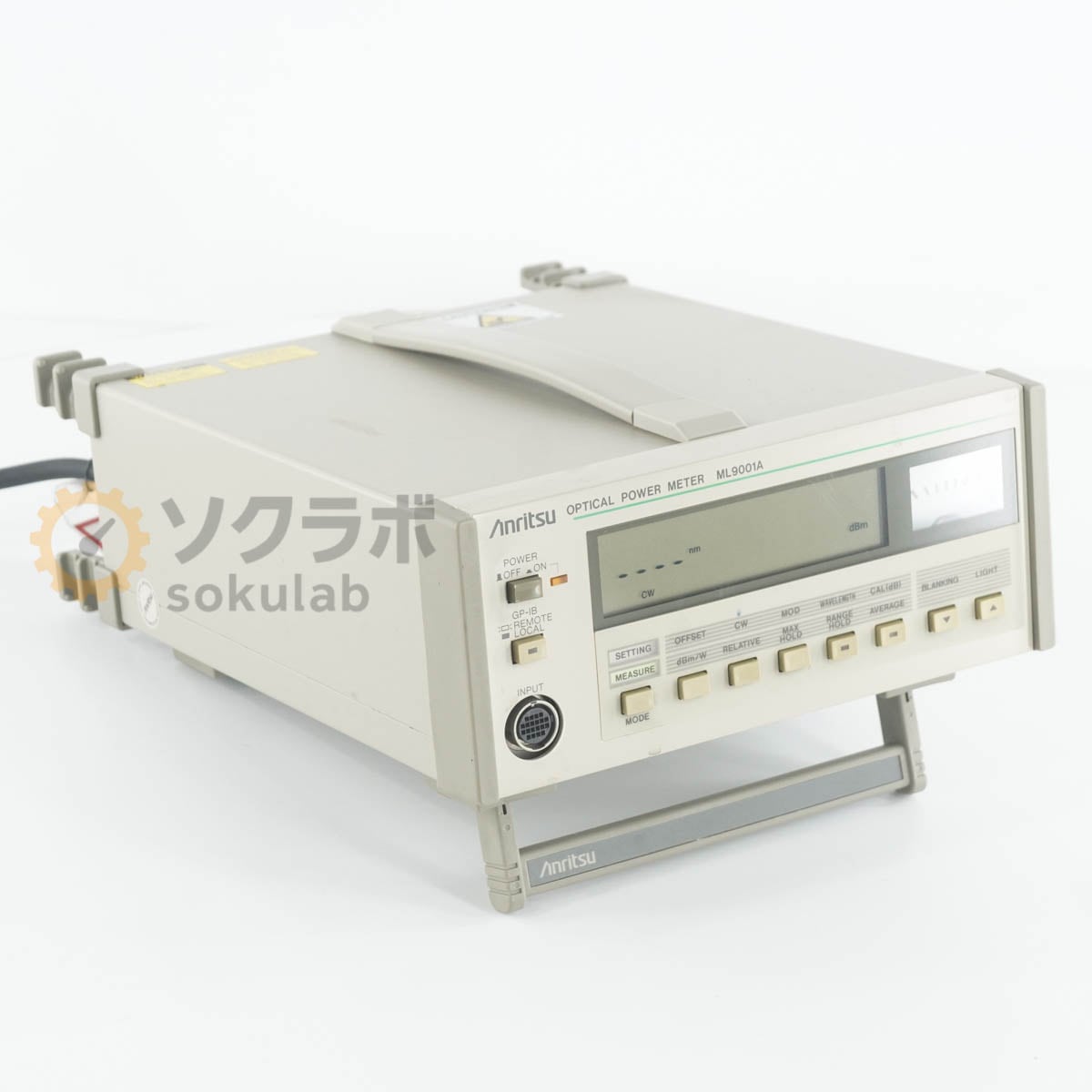[DW]USED 8���ݾ� Anritsu ML9001A OPTICAL POWER METER ������ ���ѥ�᡼���� ���ץƥ�����ѥ�᡼���� [08429-0125]