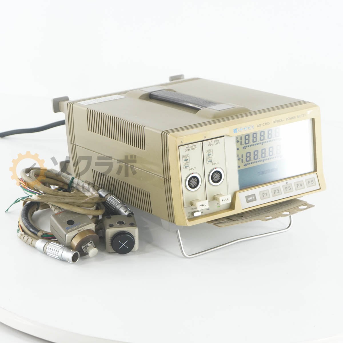 [DW]USED 8���ݾ� ANDO AQ-2105 OPTICAL POWER METER OPM ��ƣ�ŵ� ���ѥ�᡼���� ���ץƥ�����ѥ�᡼���� [08429-0127]