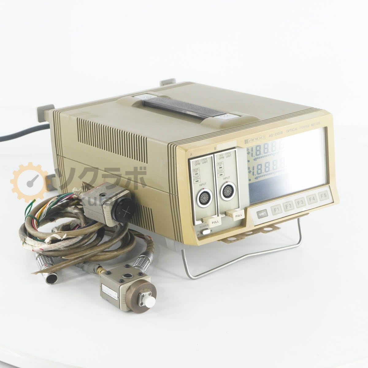 [DW]USED 8���ݾ� ANDO AQ-2105B OPTICAL POWER METER OPM ��ƣ�ŵ� ���ѥ�᡼���� ���ץƥ�����ѥ�᡼���� [08429-0128]
