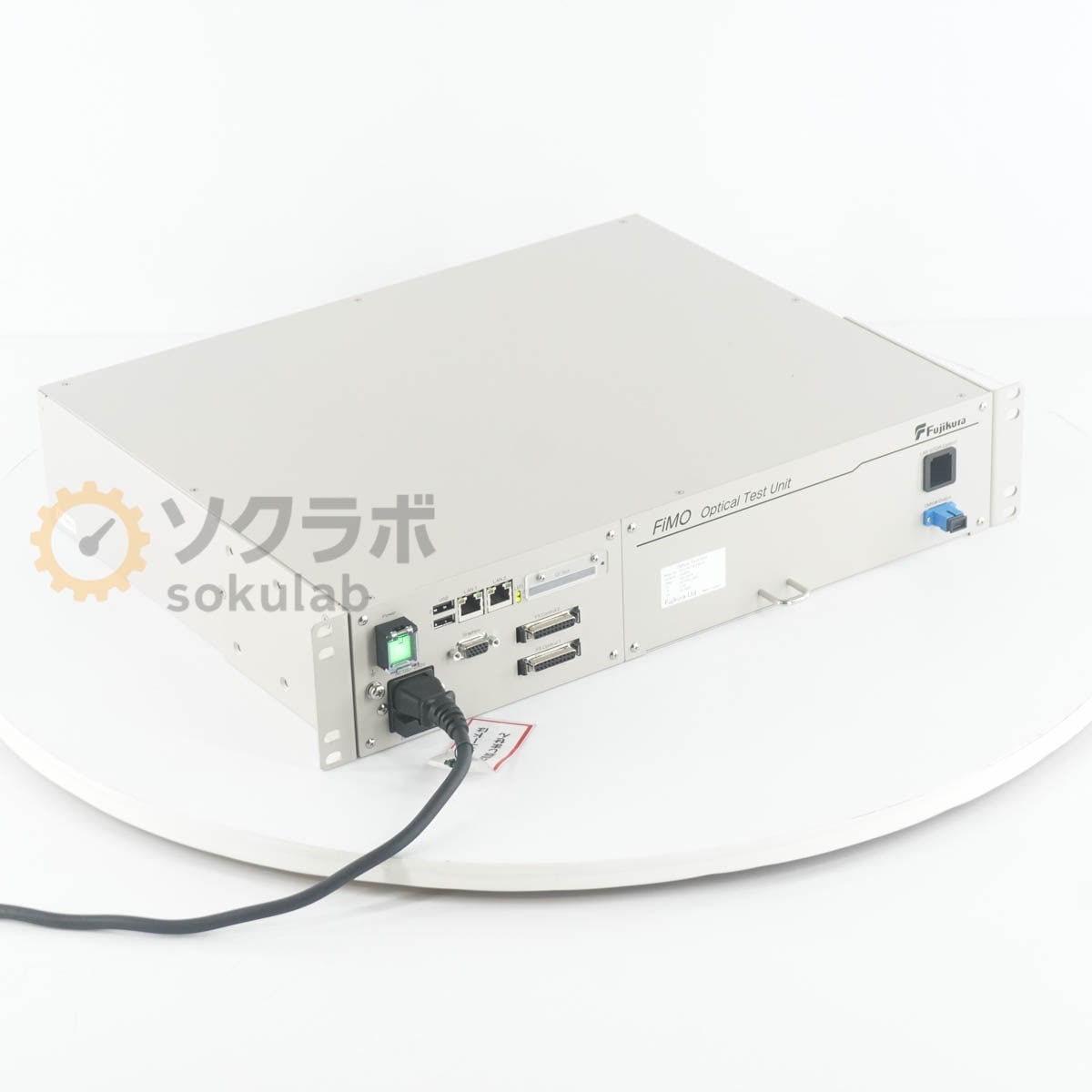 [DW]USED 8���ݾ� Fujikura STU-AC-A-55H-D FiMO Optical Test Unit �ե����� ���ƥ��ȥ�˥å� ���ץƥ�����ƥ��ȥ�˥å� [08429-0140]