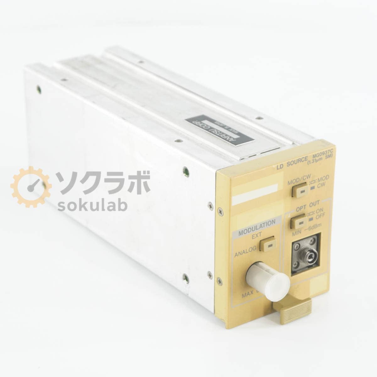 [DW]USED 8���ݾ� Anritsu MG0937C 1.31��m SM LD SOURCE UNIT ������ LD������˥å� ���경���� [08429-0161]