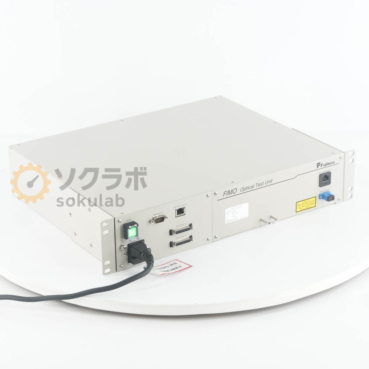 [DW]USED 8���ݾ� Fujikura LTU2-AC-A-55H-D FiMO Optical Test Unit �ե����� ���ƥ��ȥ�˥å� ���ץƥ�����ƥ��ȥ�˥å� [08429-0167]