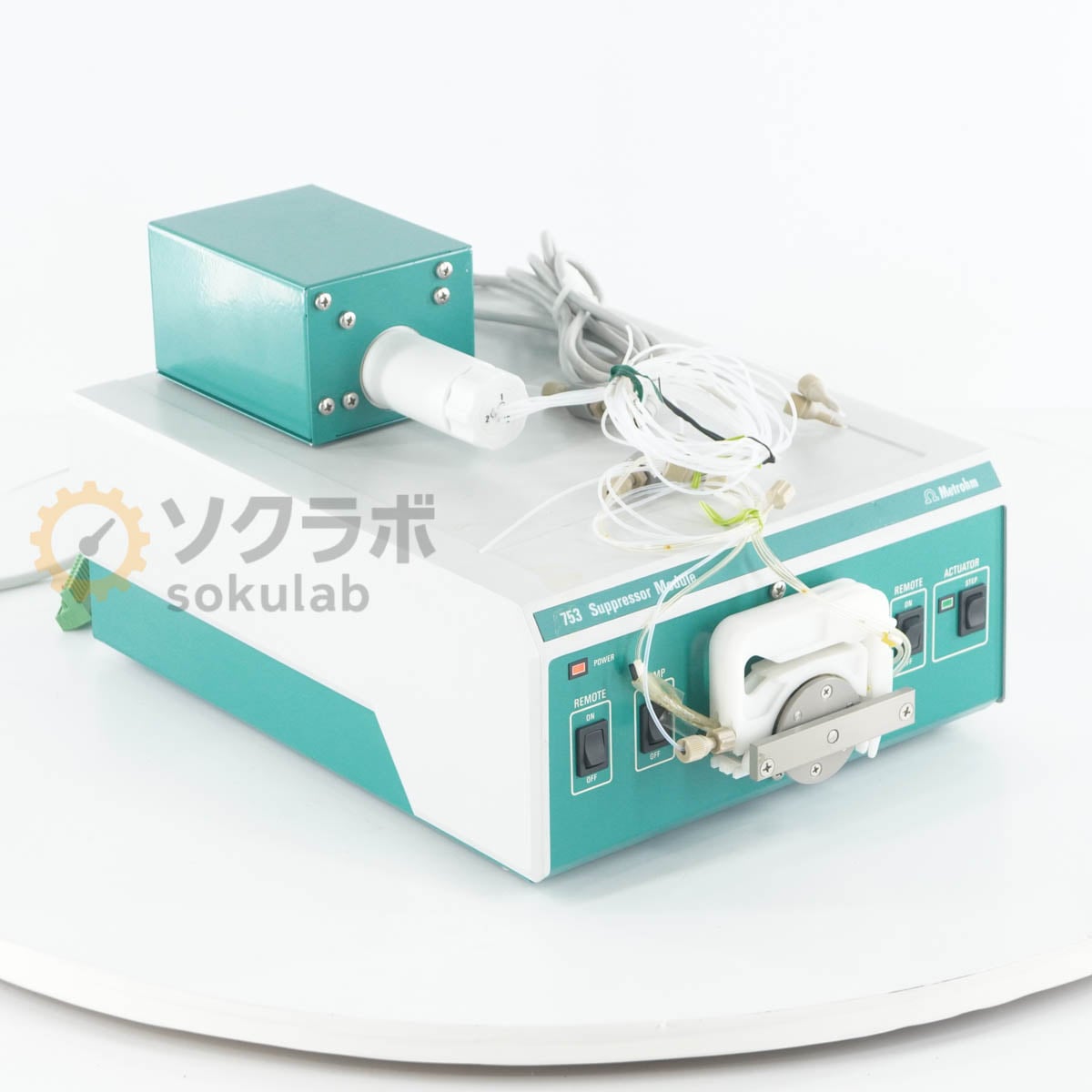 [DW]USED 8���ݾ� Metrohm 753 1.753.0010 IC Suppressor Module Ion Chromatograph ��ȥ����� ���ץ�å����⥸�塼�� �����󥯥��ޥȥ���� [08442-0007]