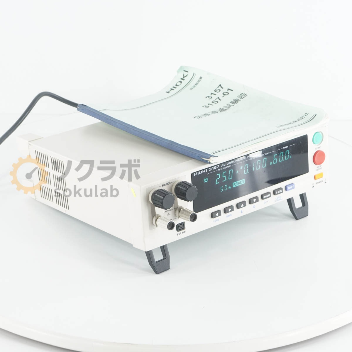 [DW]USED 8���ݾ� HIOKI 3157 AC GROUNDING HiTESTER ���� �ݸ�Ƴ�̻�� [08472-0036]