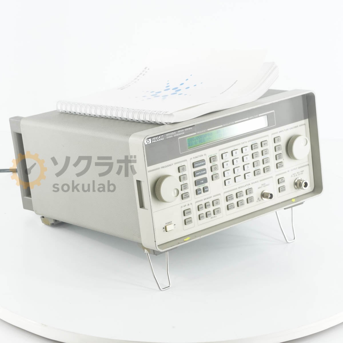 [JB]USED �ݾڤʤ� hp 8648A 100Hz-1000MHz SIGNAL GENERATOR Agilent �������� Keysight ���������� �����ʥ른���ͥ졼���� ����ȯ���� [08472-0040]