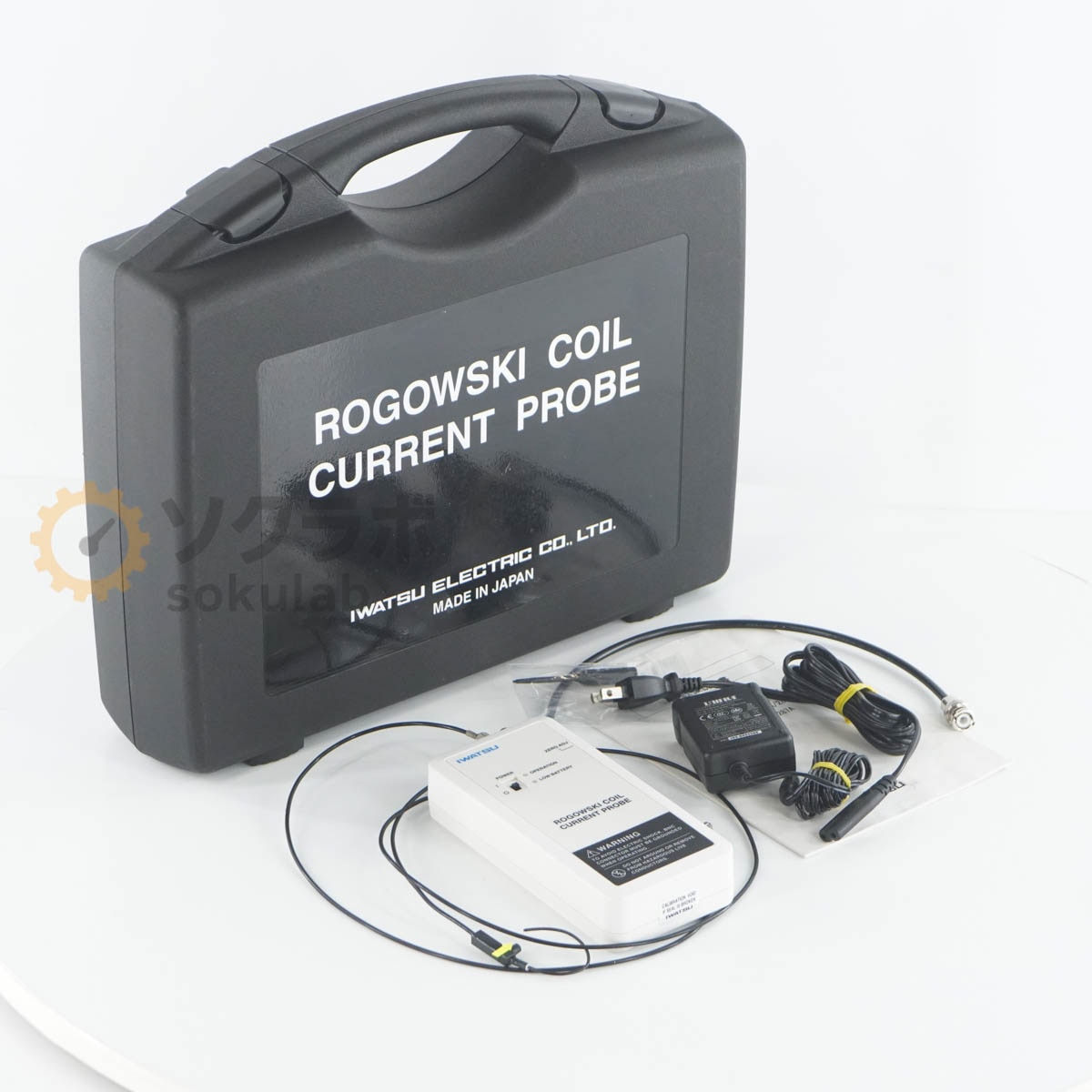 [JB]USED �ݾڤʤ� IWATSU SS-281A 30A 200mV/A ROGOWSKI COIL CURRENT PROBE ����̿��� ���� ������������������ή�ץ����� [08472-0044]