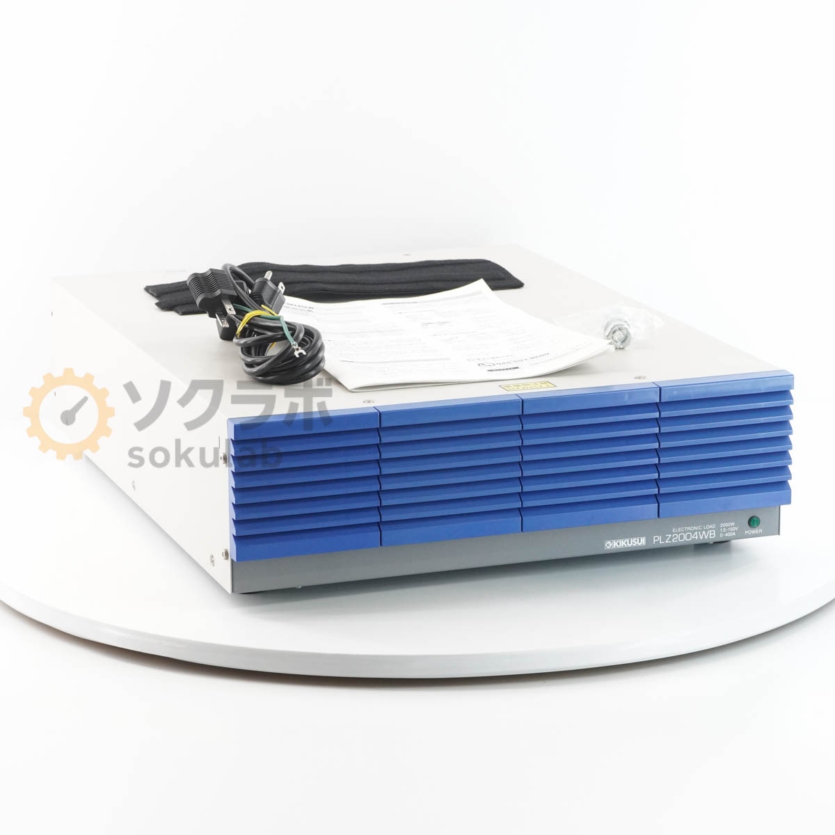 [JB]USED �ݾڤʤ� KIKUSUI PLZ2004WB 2000W 1.5-150V 0-400A ELECTRONIC LOAD BOOSTER for �ƿ� PLZ1004W�� �Ż�������� �֡������� [08472-0081]
