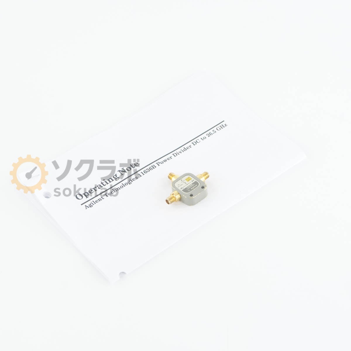 [JB]USED �ݾڤʤ� Agilent 11636B DC-26.5GHz POWER DIVIDER hp �������� Keysight ���������� �ѥ�ǥ��Х����� [08472-0117]