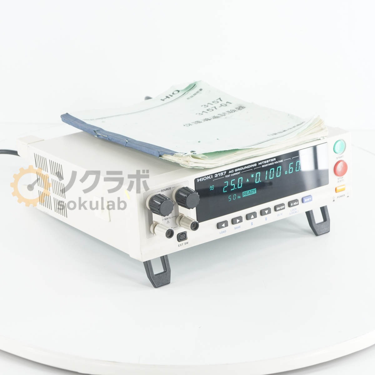[DW]USED 8���ݾ� HIOKI 3157 AC GROUNDING HiTESTER ���� �ݸ�Ƴ�̻�� [08472-0149]