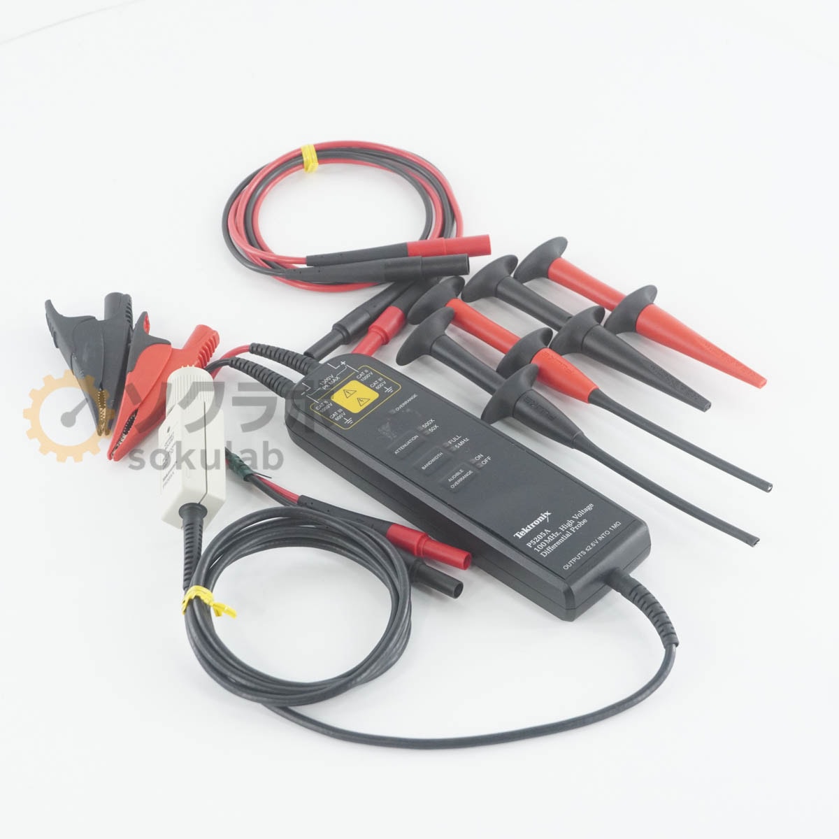 [JB]USED �ݾڤʤ� Tektronix P5205A 100MHz High Voltage Differential Probe �ƥ��ȥ��˥��� ���Ű���ư�ץ����� [08472-0169]