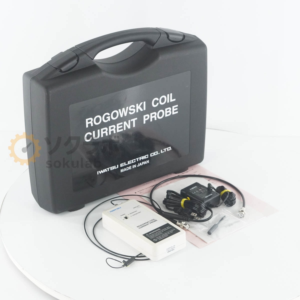 [JB]USED �ݾڤʤ� IWATSU SS-283A 120A 50mV/A ROGOWSKI COIL CURRENT PROBE ����̿��� ���� ������������������ή�ץ����� [08472-0176]