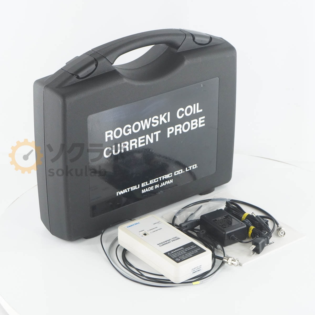 [DW]USED 8���ݾ� IWATSU SS-625M 600A 10mV/A ROGOWSKI COIL CURRENT PROBE ����̿��� ���� ������������������ή�ץ����� [08472-0181]