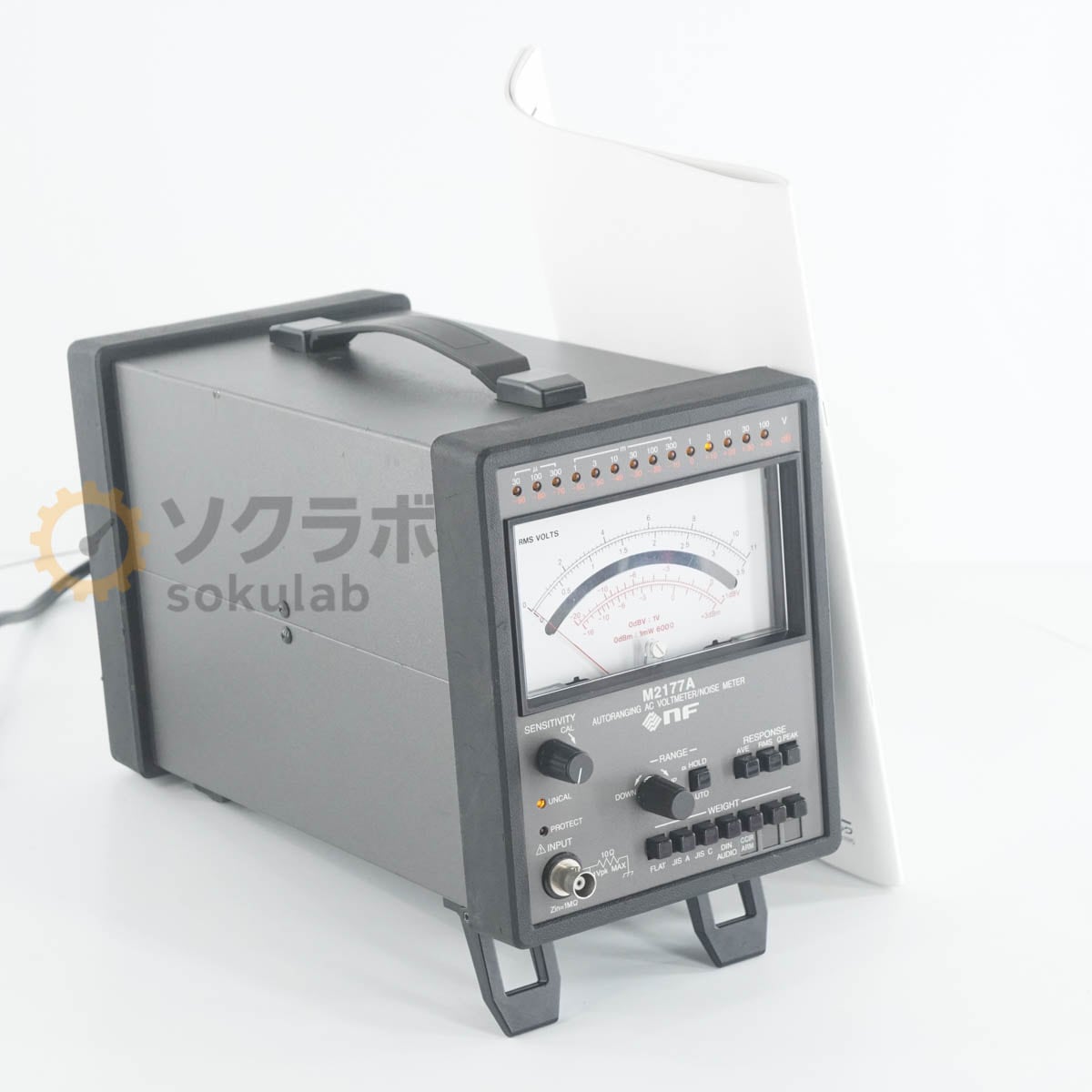 [JB]USED �ݾڤʤ� NF M2177A AUTORANGING AC VOLTMETER/NOISE METER ���̥��ղ�ϩ�߷ץ֥��å� �����ȥ�󥸥󥰸�ή�Ű���/�Υ����᡼���� [08472-0207]