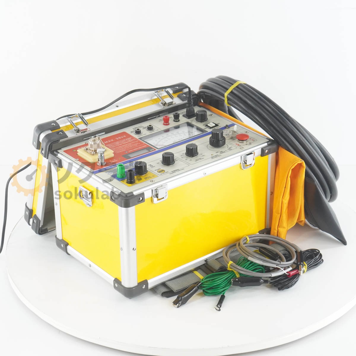 [JB]USED �ݾڤʤ� MUSASHI IP-701G 3802 DC WITHSTAND VOLTAGE TESTER �ॵ������ƥå� ľή���Ű���� [08472-0210]