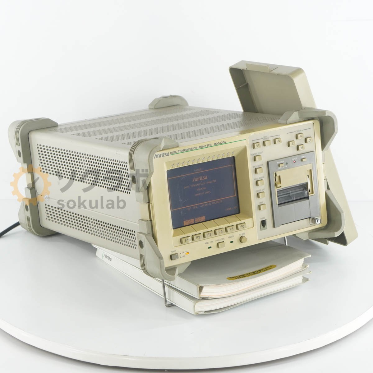 [DW]USED 8���ݾ� Anritsu MD6420A DATA TRANSMISSION ANALYZER ������ �ǡ����ȥ�󥹥ߥå���󥢥ʥ饤���� [08472-0228]
