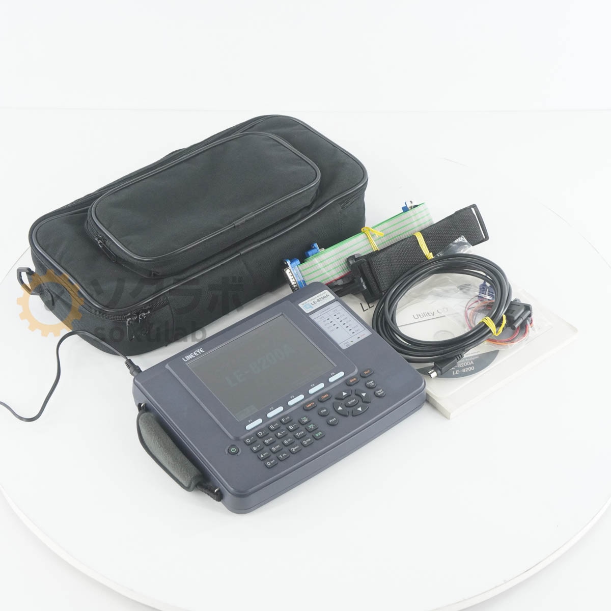 [JB]USED �ݾڤʤ� LINE EYE LE-8200A Multi Protocol Analyzer �饤�󥢥� �ޥ���ץ��ȥ��륢�ʥ饤���� [08472-0237]