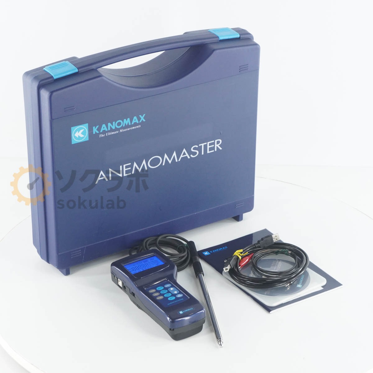 [DW]USED 8���ݾ� KANOMAX 6036-A0 ANEMOMASTER Professional ���Υޥå��� ���ͥ�ޥ����� �ץ��ե��å���ʥ� ��®�� [08472-0292]