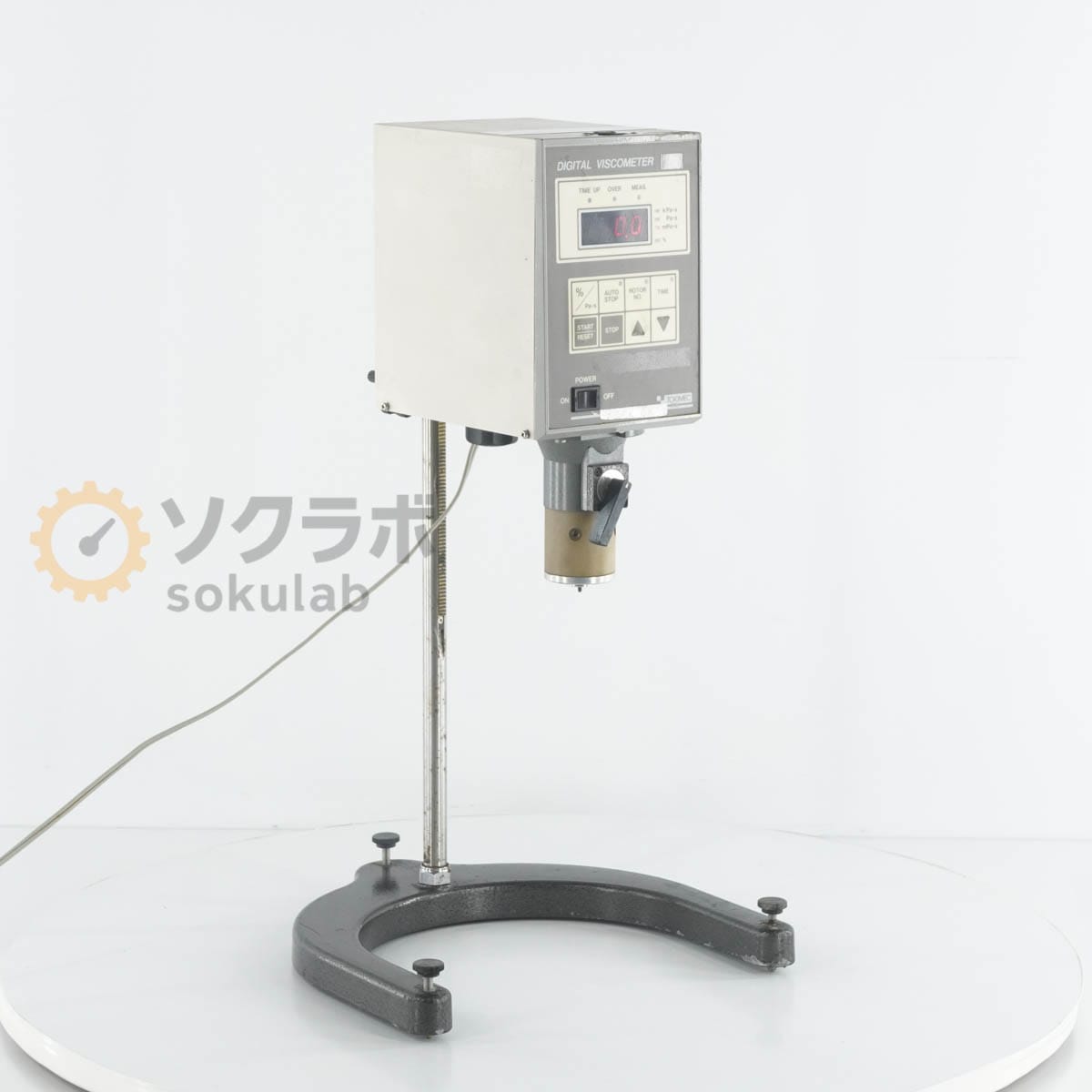 [DW]USED 8���ݾ� ��ž��ǧ�� TOKIMEC DVL-II DVL-B2 DIGITAL VISCOMETER �ȥ���å� �ǥ�����Ǵ�ٷ� �ǥ�����ӥ����᡼���� [08497-0007]