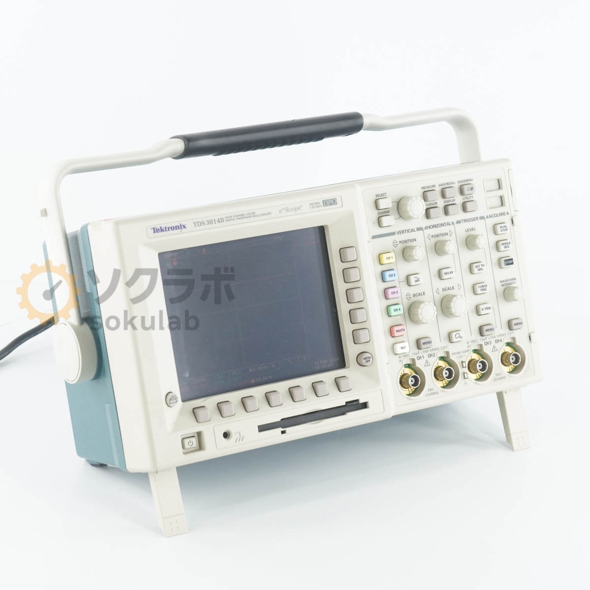 [JB]USED �ݾڤʤ� Tektronix TDS 3014B TDS3014B 4ch 100MHz 1.25GS/s DIGITAL PHOSPHOR OSCILLOSCOPE �ƥ��ȥ��˥��� �ǥ����롦�ե����ե����� [08543-0001]