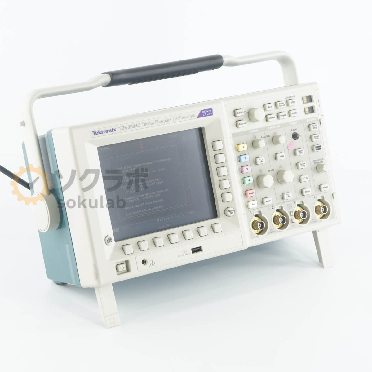 [JB]USED �ݾڤʤ� Tektronix TDS 3034C TDS3034C 300MHz 2.5GS/s Digital Phosphor Oscilloscope �ƥ��ȥ��˥��� �ǥ����롦�ե����ե����������� [08543-0003]